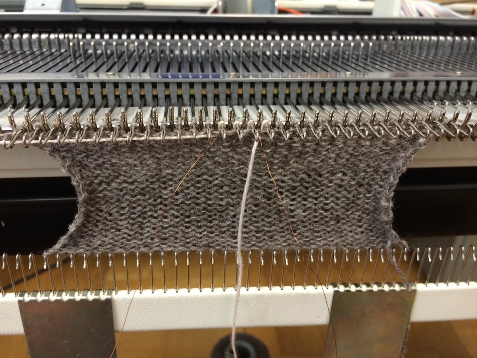 knitting a coil