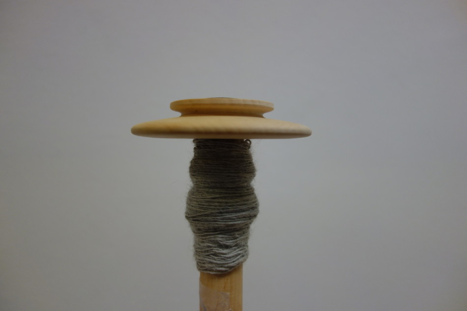 spun 20% conductive wool & 80% wool