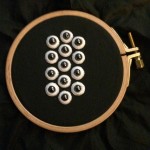 Pearl Embroidery Display