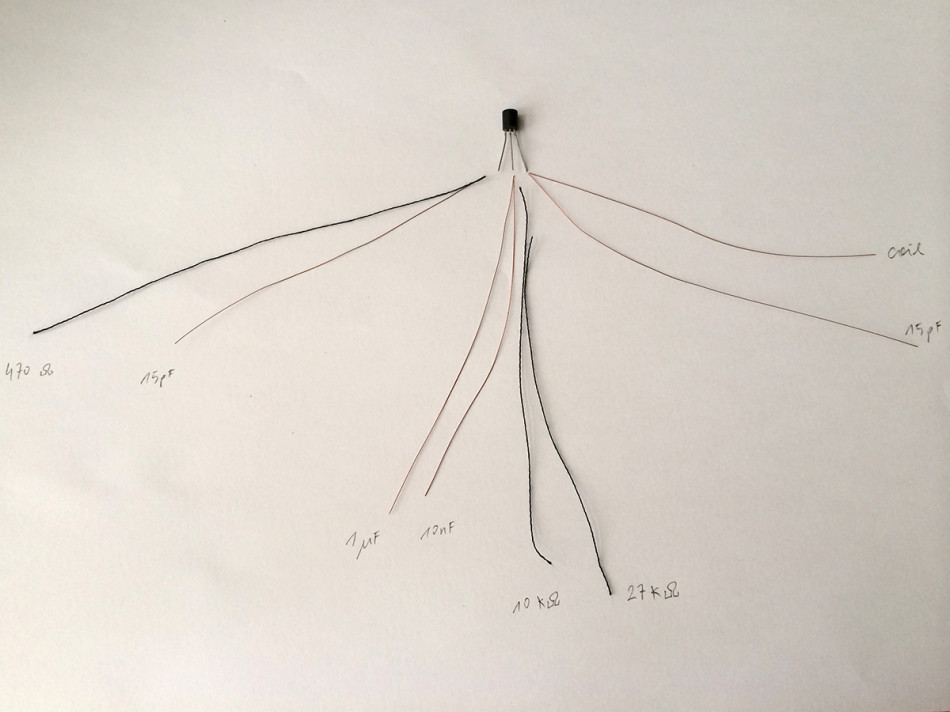 connecting a transistor wihtin a circuit