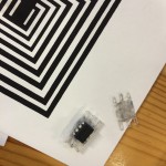 3D printed knit table connection - ATtiny
