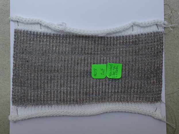 Knitted Capacitors - Pattern Tests
