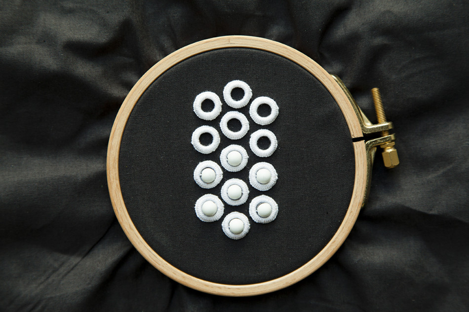 Bead Embroidery Display