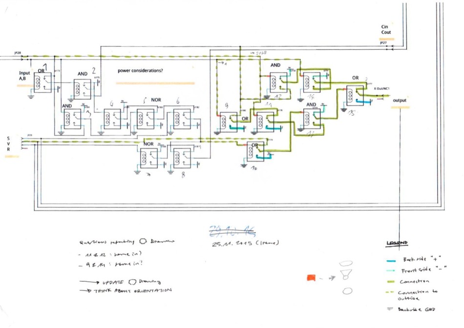 ALU schematic drawing