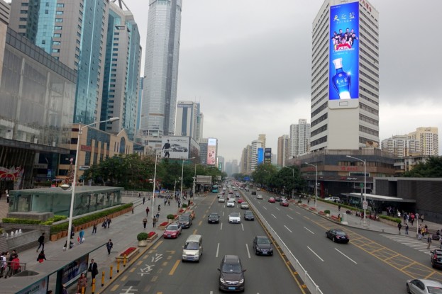 Shenzhen, Shennan Bouelvard