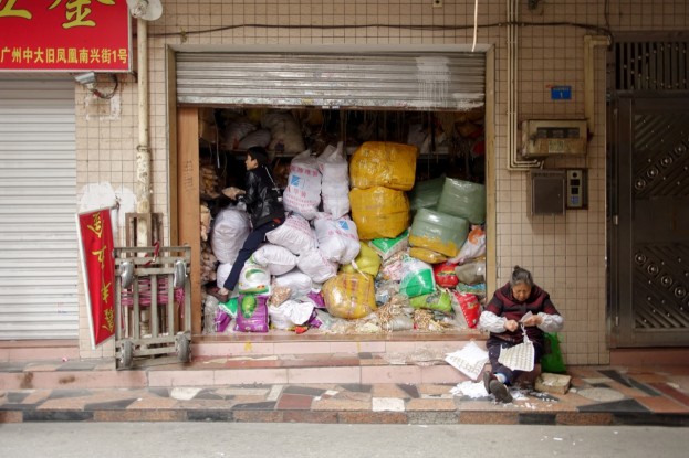 Guangzhou, fabric market