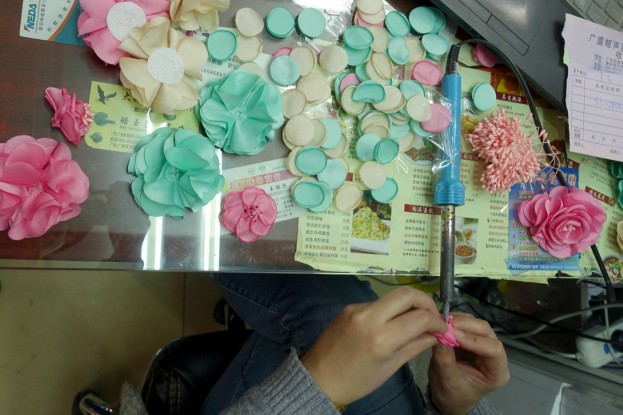 Guangzhou, textile market