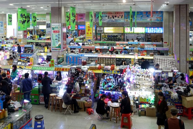 Shenzhen, electronic market