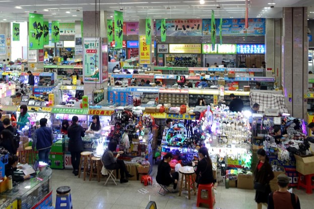 Shenzhen, electronic market